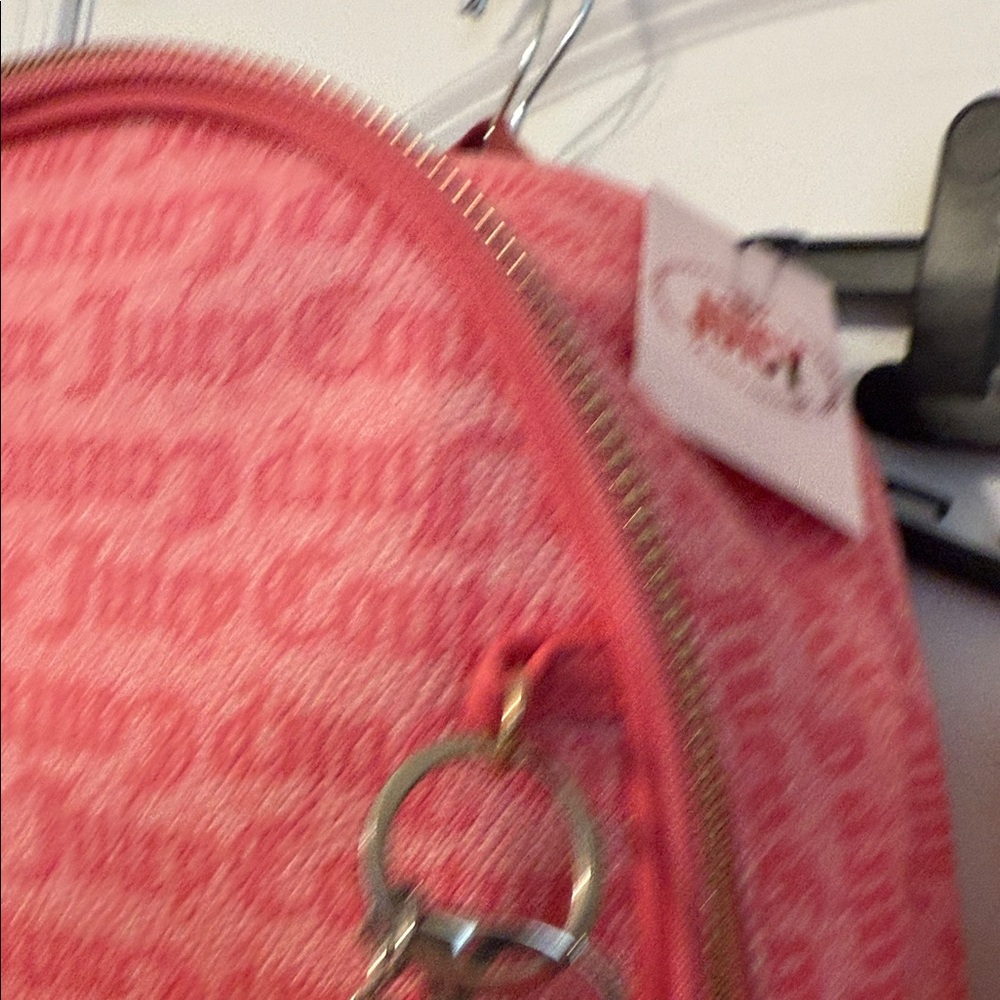 Juicy Couture Pink Kids Backpack with Sparkly Bear Charm - Picture 4 of 15